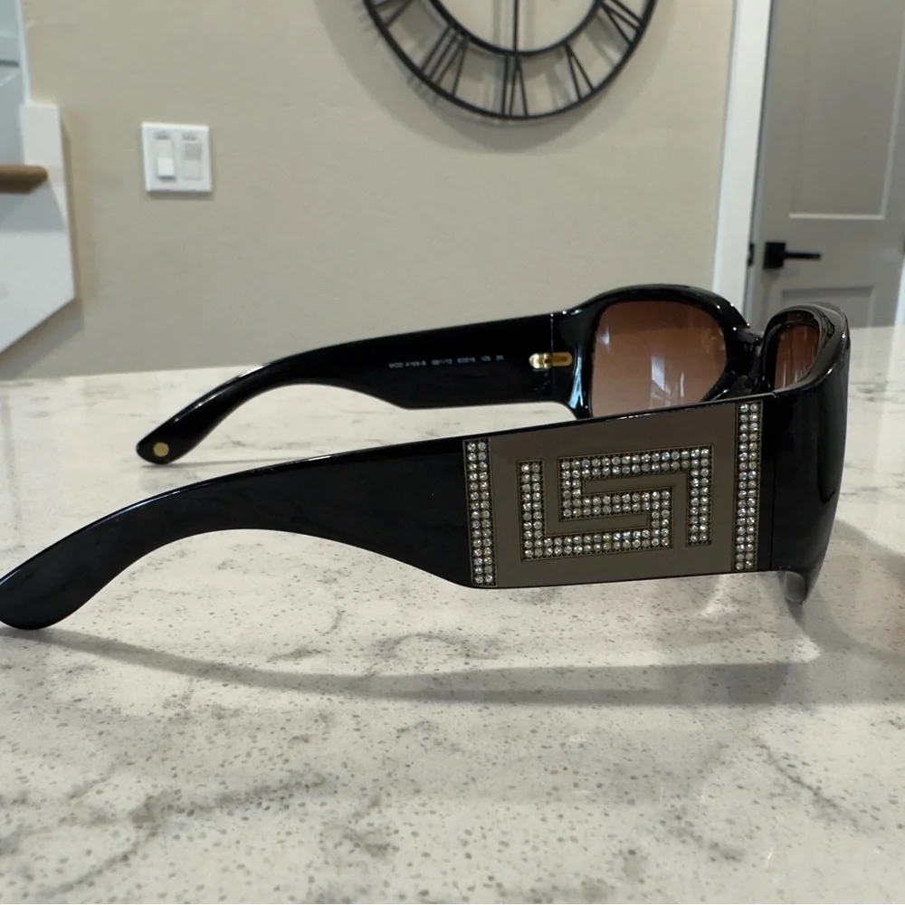 Versace Vintage Sunglasses 2+ Readers With Case Model 4159-B - Picture 4 of 15